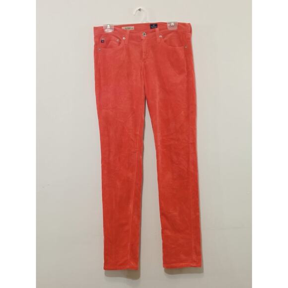 Adriano Goldschmied Women’s Jeans Stevie Ankle Slim Straight Burnt Orange Sz 29 - Picture 2 of 16